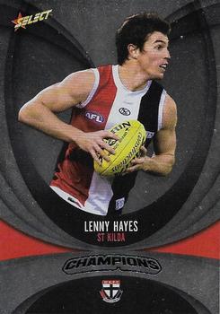 2011 Select AFL Champions - Silver #SP149 Lenny Hayes Front
